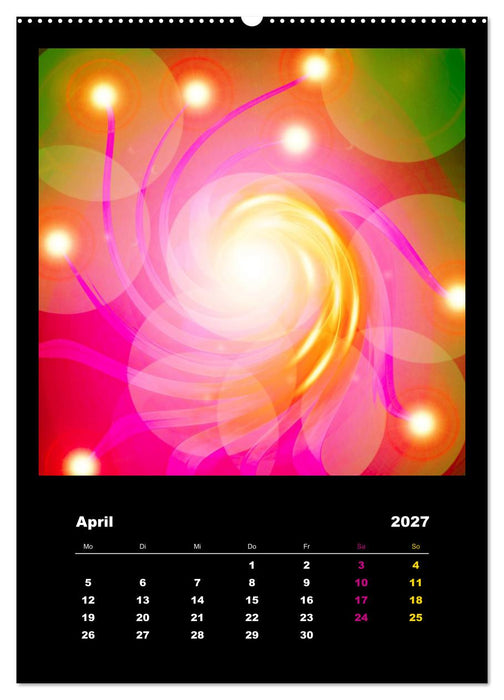 Energie-Spiralen 2027 (CALVENDO Wandkalender 2027)