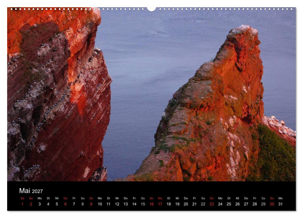 Abend in Helgoland (CALVENDO Premium Wandkalender 2027)