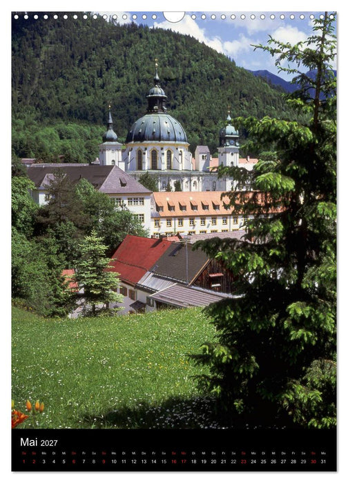 Idyllische Landschaften in Bayern (CALVENDO Wandkalender 2027)