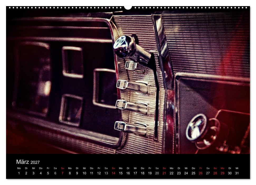 US-Muscle-Cars - Plymouth (CALVENDO Premium Wandkalender 2027)