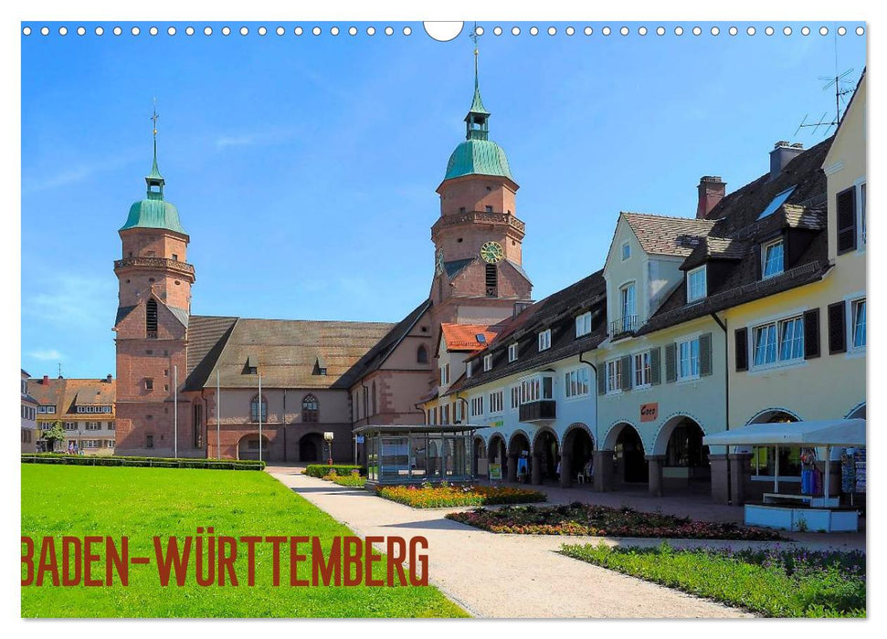 Baden-Württemberg 2027 (CALVENDO Wandkalender 2027)