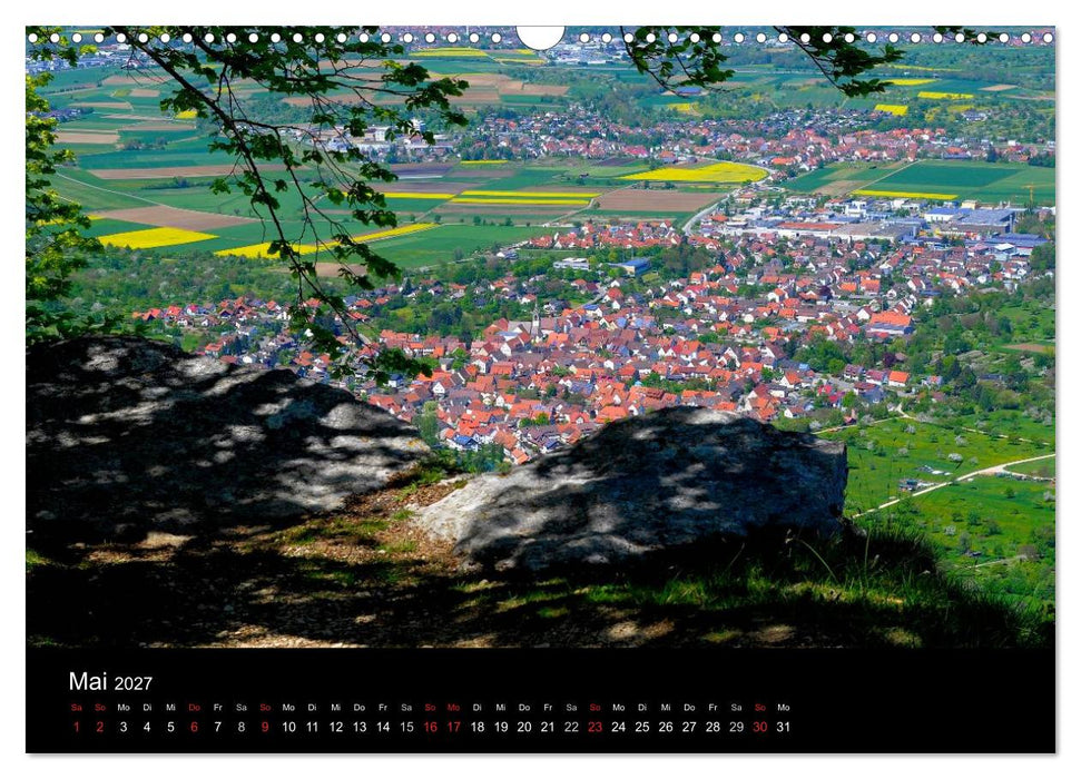 Baden-Württemberg 2027 (CALVENDO Wandkalender 2027)