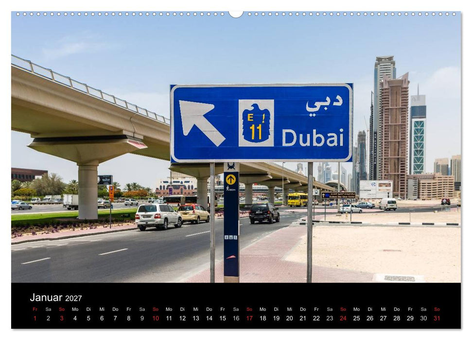 Faszination Dubai (CALVENDO Premium Wandkalender 2027)