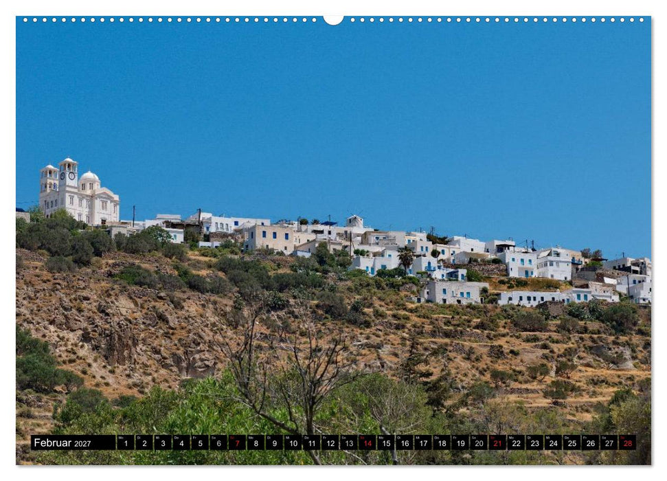 Milos, Insel der Farben (CALVENDO Premium Wandkalender 2027)