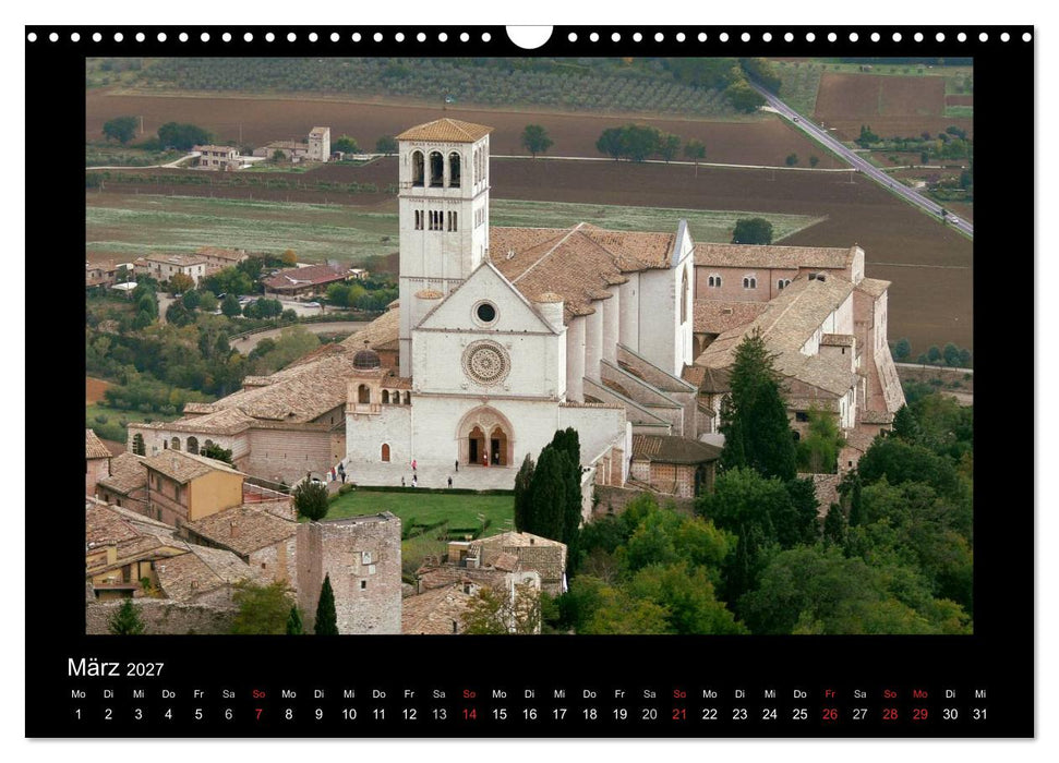 Auf den Spuren des Hl. Franziskus (CALVENDO Wandkalender 2027)