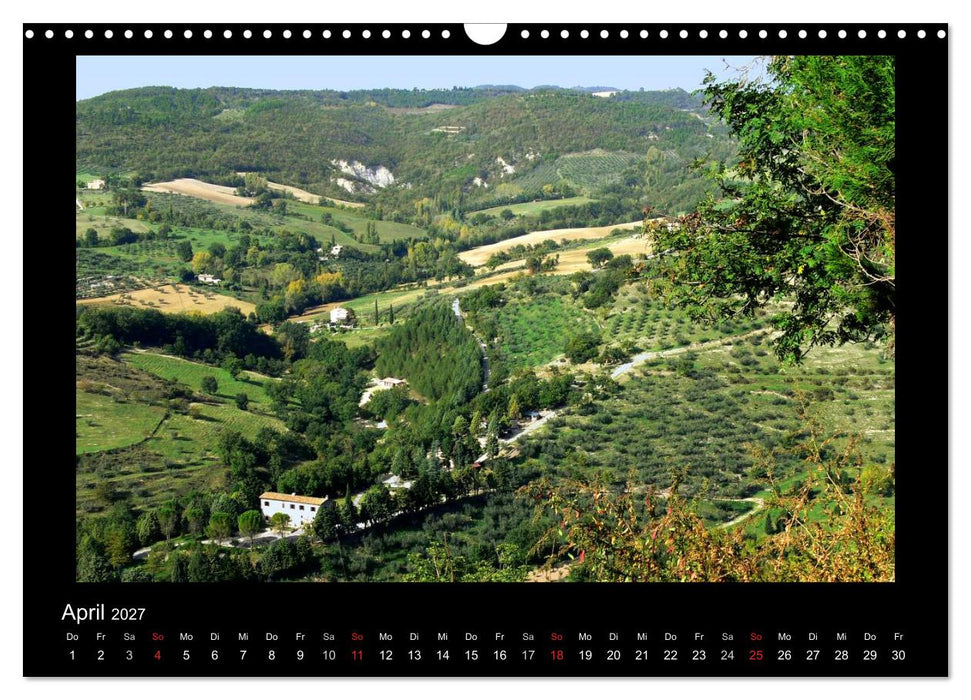 Auf den Spuren des Hl. Franziskus (CALVENDO Wandkalender 2027)
