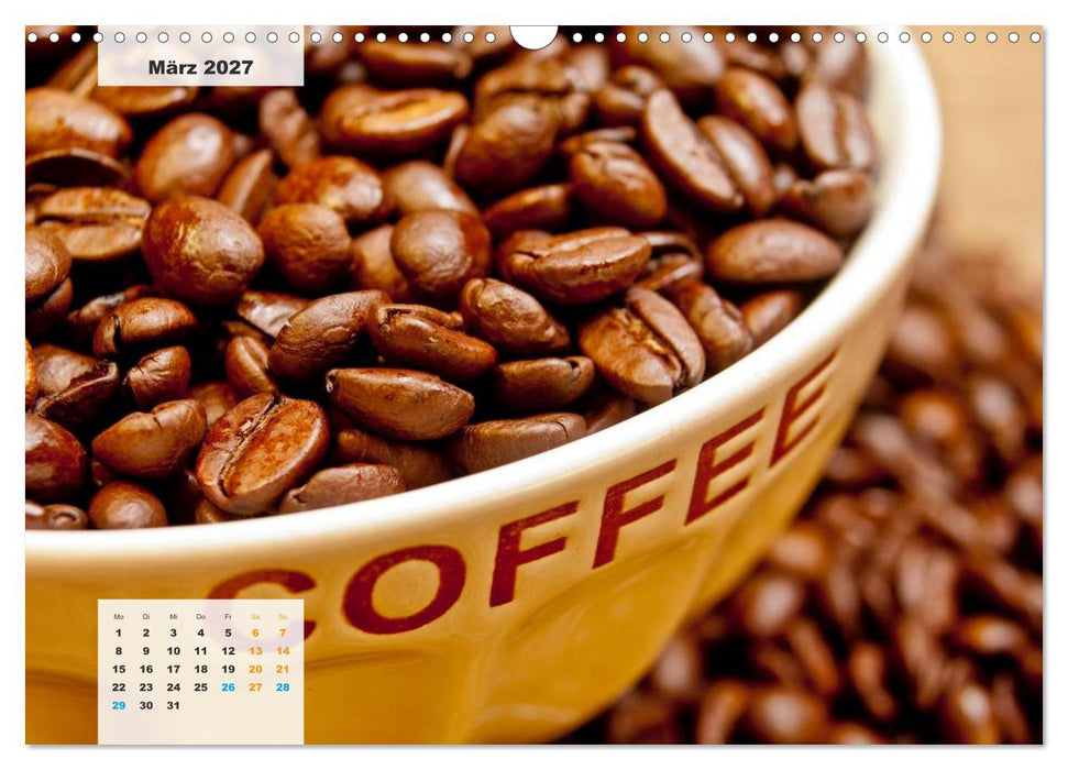 KAFFEE 2027 (CALVENDO Wandkalender 2027)