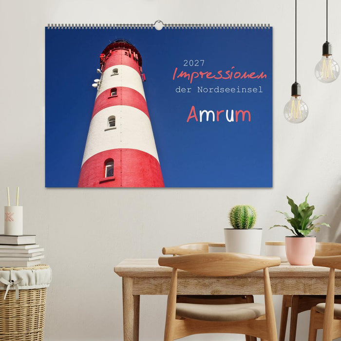 Impressionen der Nordseeinsel Amrum (CALVENDO Wandkalender 2027)