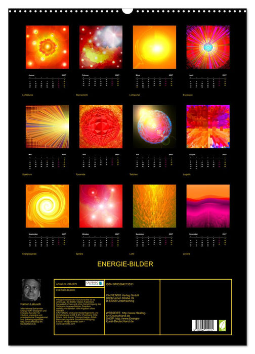 ENERGIE-BILDER (CALVENDO Wandkalender 2027)