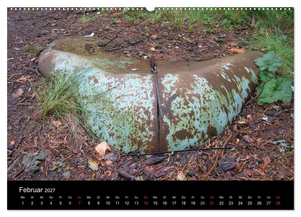 Schrottautos im Kyrkö Mosse (CALVENDO Premium Wandkalender 2027)