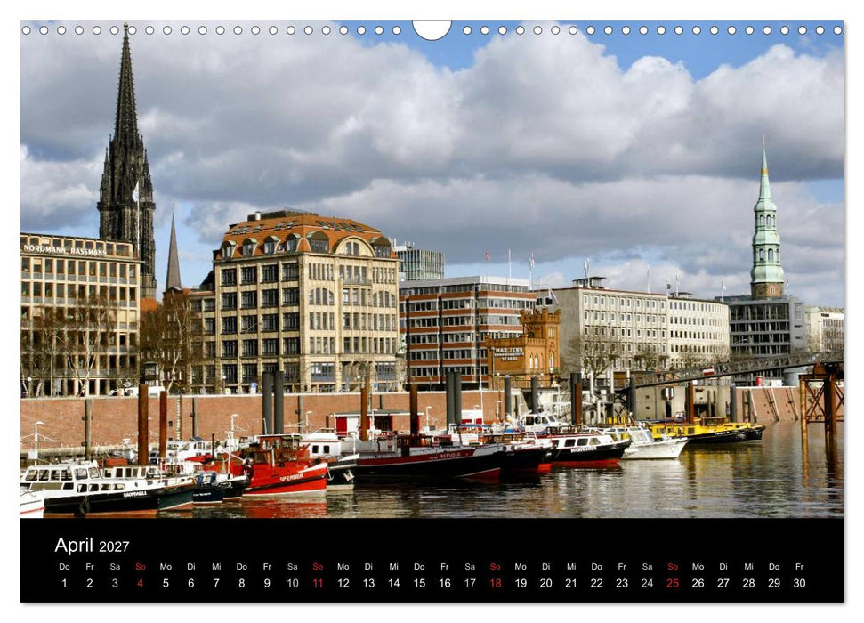 Hamburg (CALVENDO Wandkalender 2027)