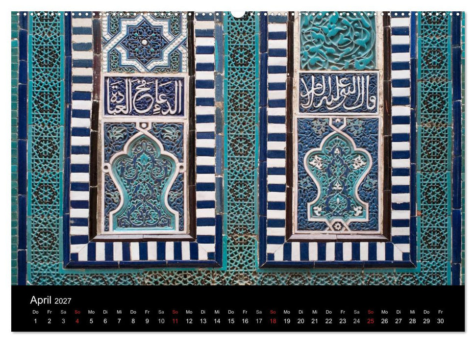 Usbekistan (CALVENDO Premium Wandkalender 2027)