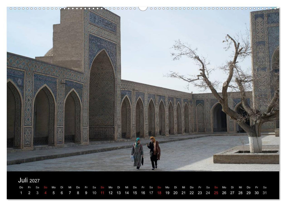 Usbekistan (CALVENDO Premium Wandkalender 2027)