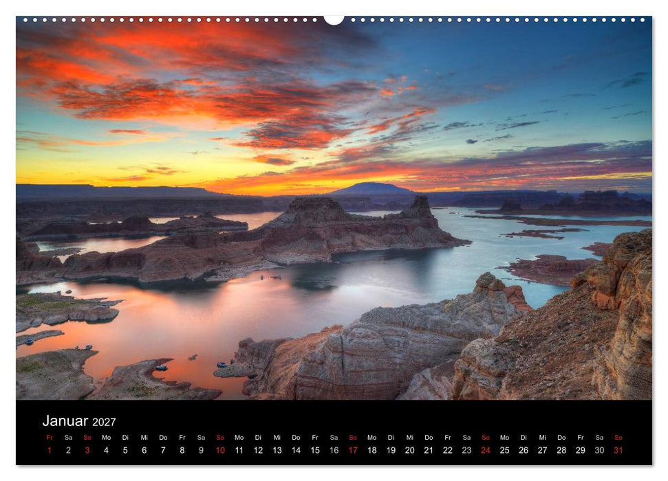 USA - Der Wilde Westen (CALVENDO Wandkalender 2027)