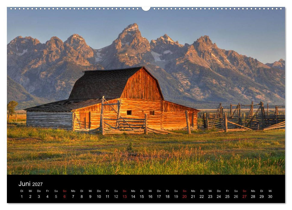 USA - Der Wilde Westen (CALVENDO Wandkalender 2027)