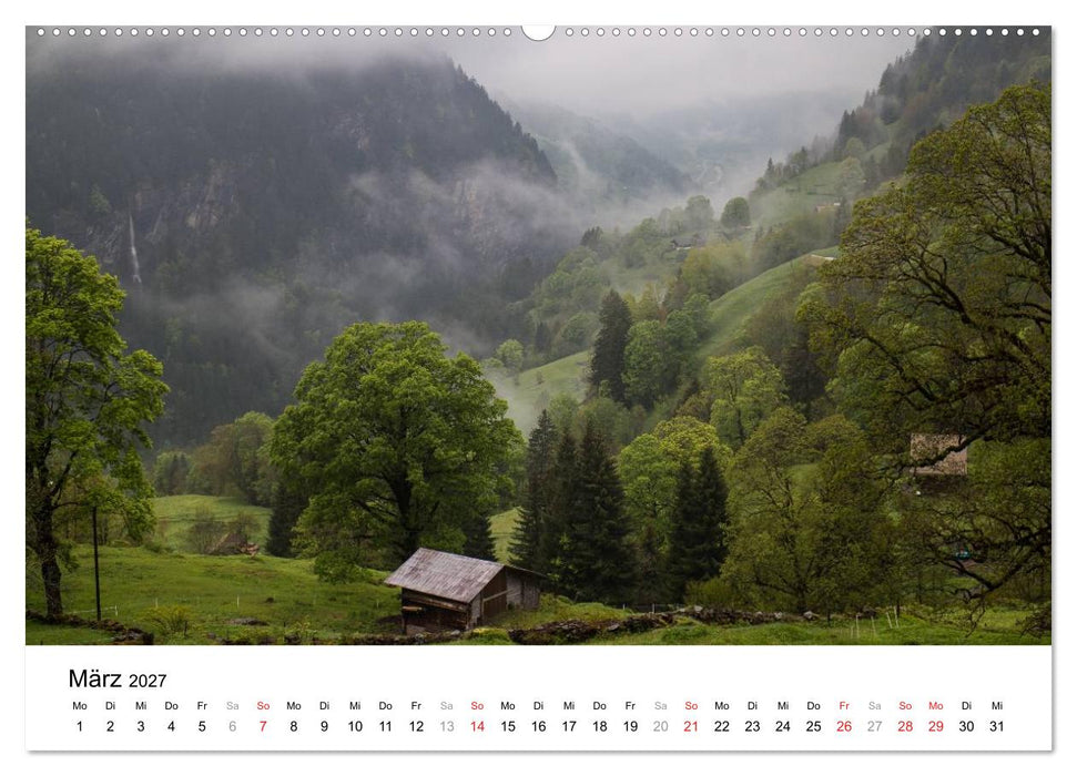 Berner Oberland (CALVENDO Wandkalender 2027)