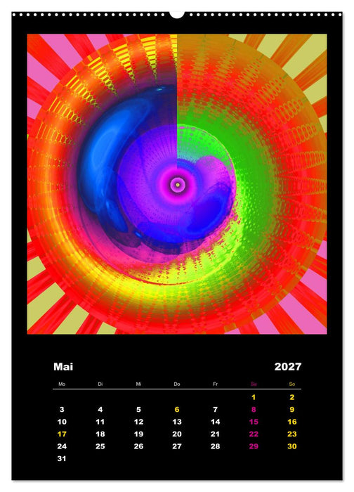 Energie-Spiralen 2027 (CALVENDO Premium Wandkalender 2027)