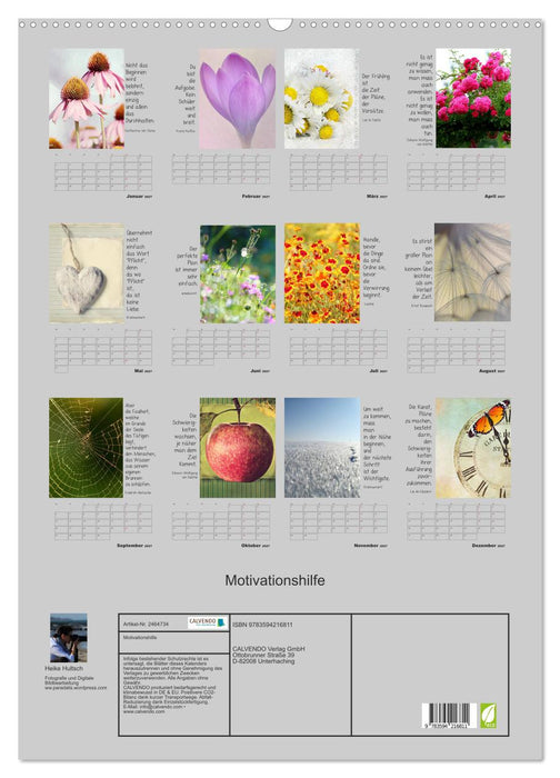Motivationshilfe (CALVENDO Wandkalender 2027)