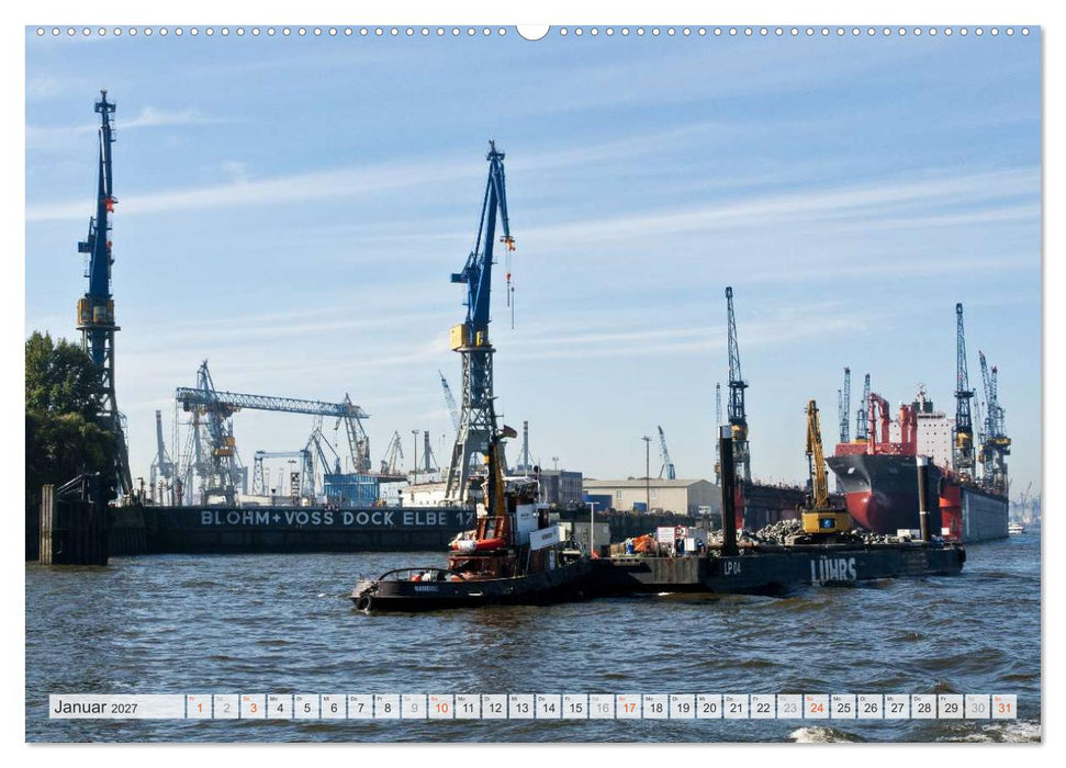 Hansestadt Hamburg (CALVENDO Wandkalender 2027)