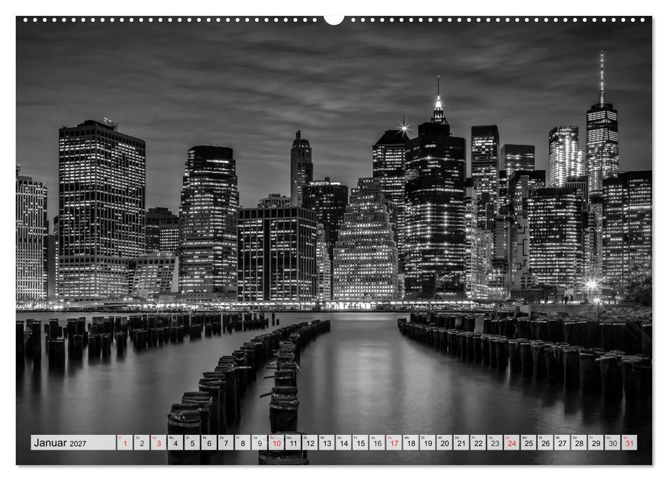 NEW YORK Urbane Ansichten (CALVENDO Wandkalender 2027)
