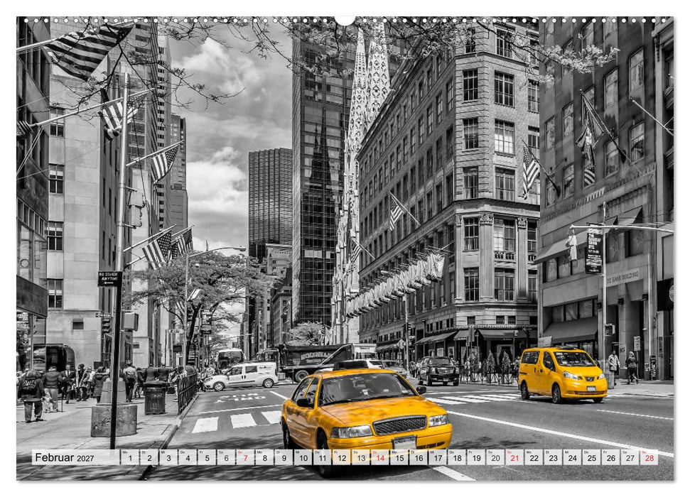 NEW YORK Urbane Ansichten (CALVENDO Wandkalender 2027)