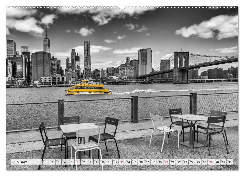 NEW YORK Urbane Ansichten (CALVENDO Wandkalender 2027)