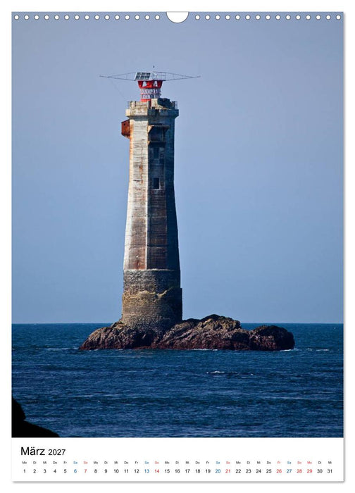 Phares Bretons (CALVENDO Wandkalender 2027)