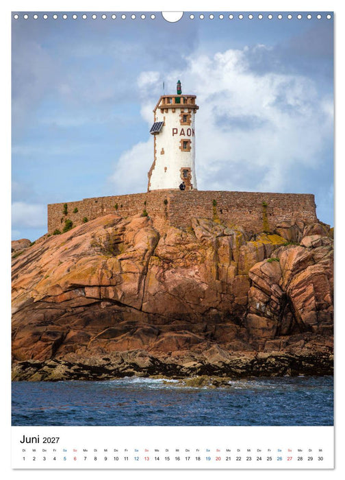 Phares Bretons (CALVENDO Wandkalender 2027)