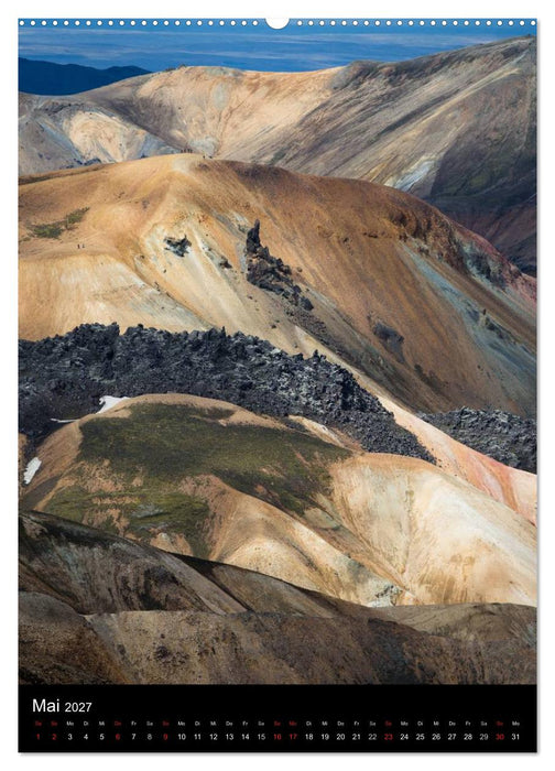 Island - Der Laugavegur-Kalender 2027 (CALVENDO Wandkalender 2027)