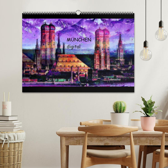 München digital (CALVENDO Wandkalender 2027)