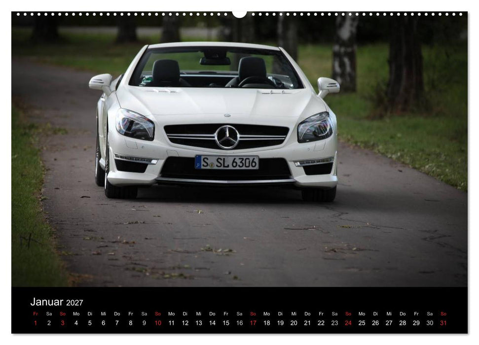 Mercedes-Benz SL 63 AMG (CALVENDO Wandkalender 2027)