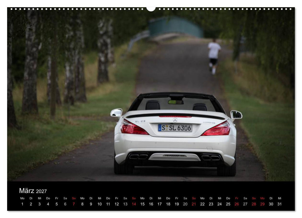 Mercedes-Benz SL 63 AMG (CALVENDO Wandkalender 2027)