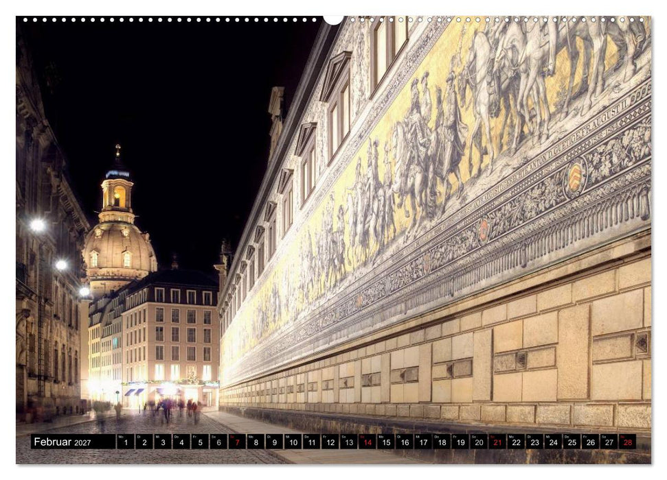 Dresden Die Perle an der Elbe (CALVENDO Wandkalender 2027)