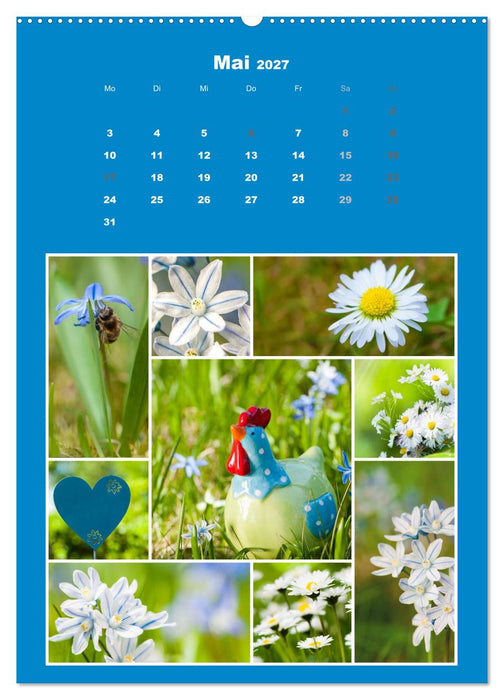 Der kunterbunte Collagen Kalender (CALVENDO Premium Wandkalender 2027)