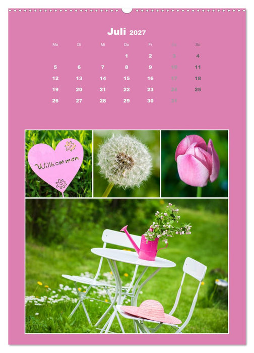 Der kunterbunte Collagen Kalender (CALVENDO Premium Wandkalender 2027)