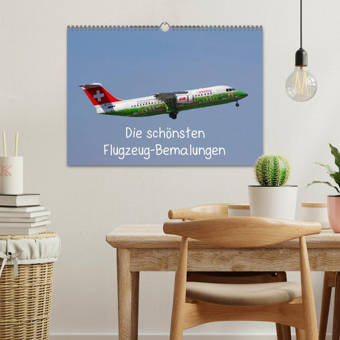 Die schönsten Flugzeug-Bemalungen (CALVENDO Wandkalender 2027)