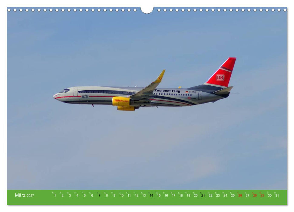 Die schönsten Flugzeug-Bemalungen (CALVENDO Wandkalender 2027)