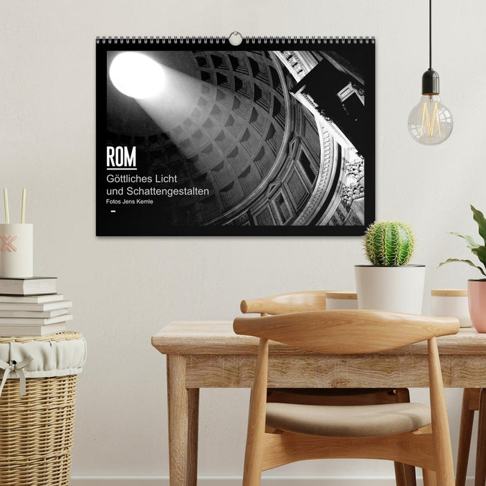 Rom - Göttliches Licht und Schattengestalten (CALVENDO Wandkalender 2027)