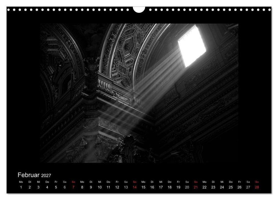Rom - Göttliches Licht und Schattengestalten (CALVENDO Wandkalender 2027)