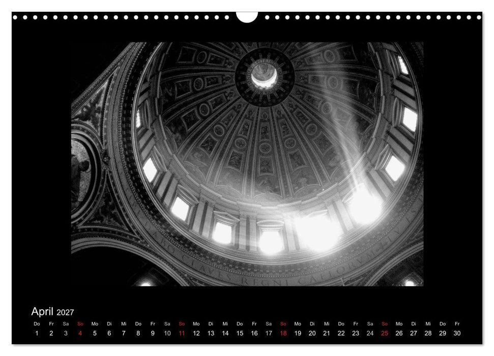 Rom - Göttliches Licht und Schattengestalten (CALVENDO Wandkalender 2027)