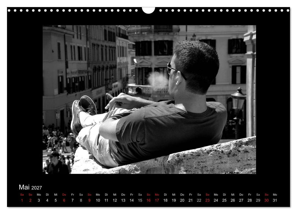 Rom - Göttliches Licht und Schattengestalten (CALVENDO Wandkalender 2027)