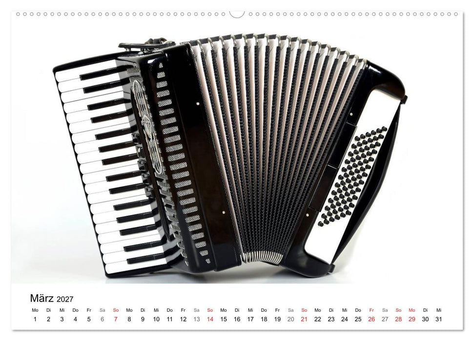 Musik ist mein Leben (CALVENDO Wandkalender 2027)