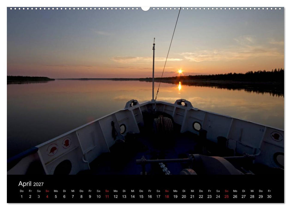 Sibirien- Impressionen von der Lena (CALVENDO Wandkalender 2027)