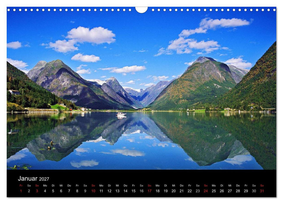 Norwegen (CALVENDO Wandkalender 2027)