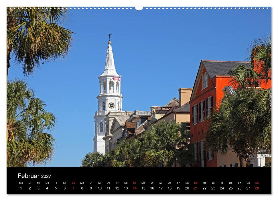 Südosten der USA (CALVENDO Wandkalender 2027)