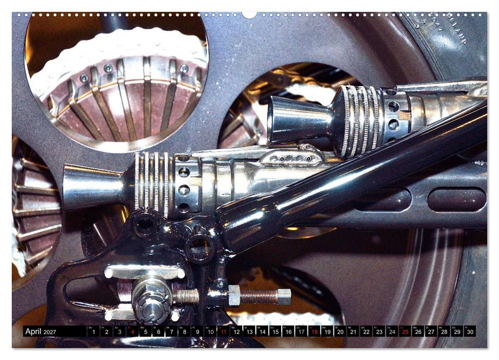 Motorräder (CALVENDO Premium Wandkalender 2027)