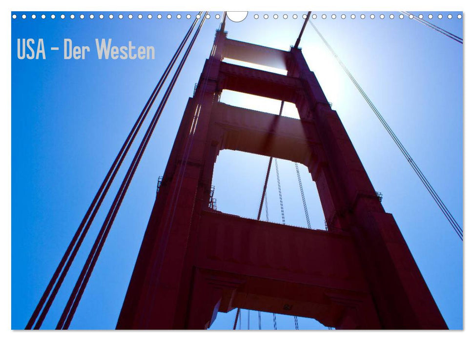 USA - Der Westen (CALVENDO Wandkalender 2027)