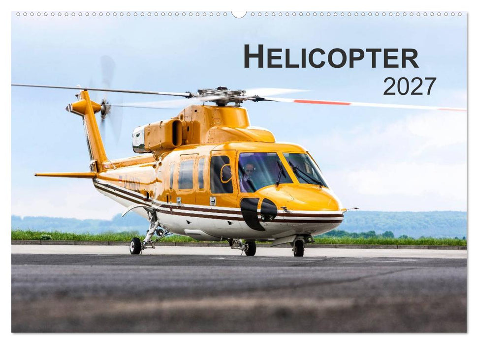Helicopter 2027 (CALVENDO Wandkalender 2027)