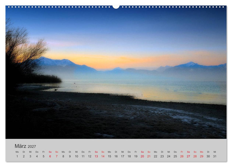 Chiemsee - Bayerisches Meer (CALVENDO Wandkalender 2027)
