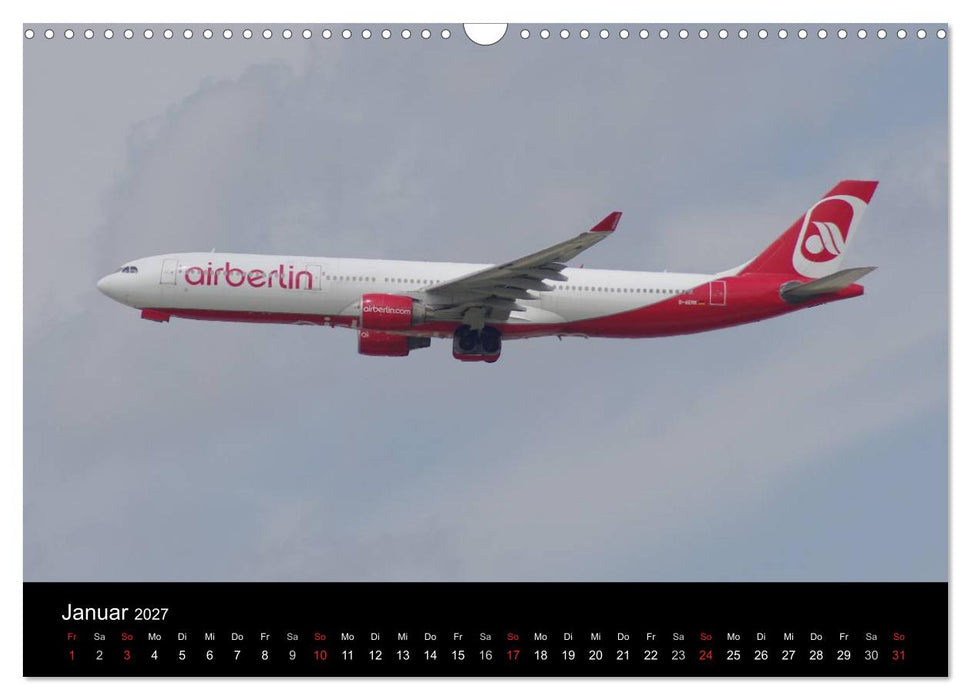 Deutsche Airlines (CALVENDO Wandkalender 2027)